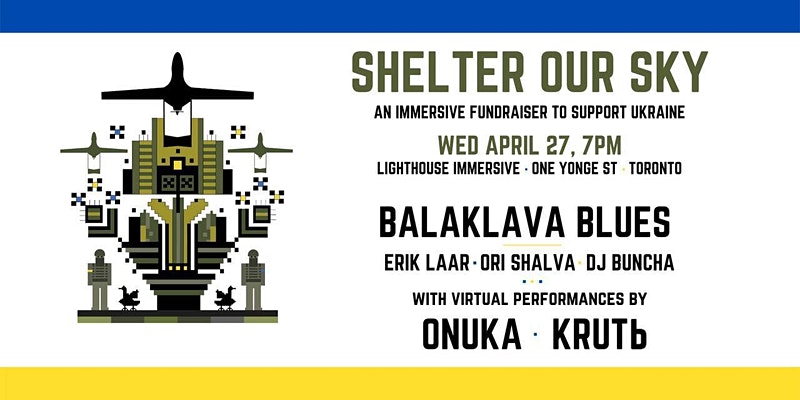 SHELTER OUR SKY – an immersive live concert in support of Ukraine