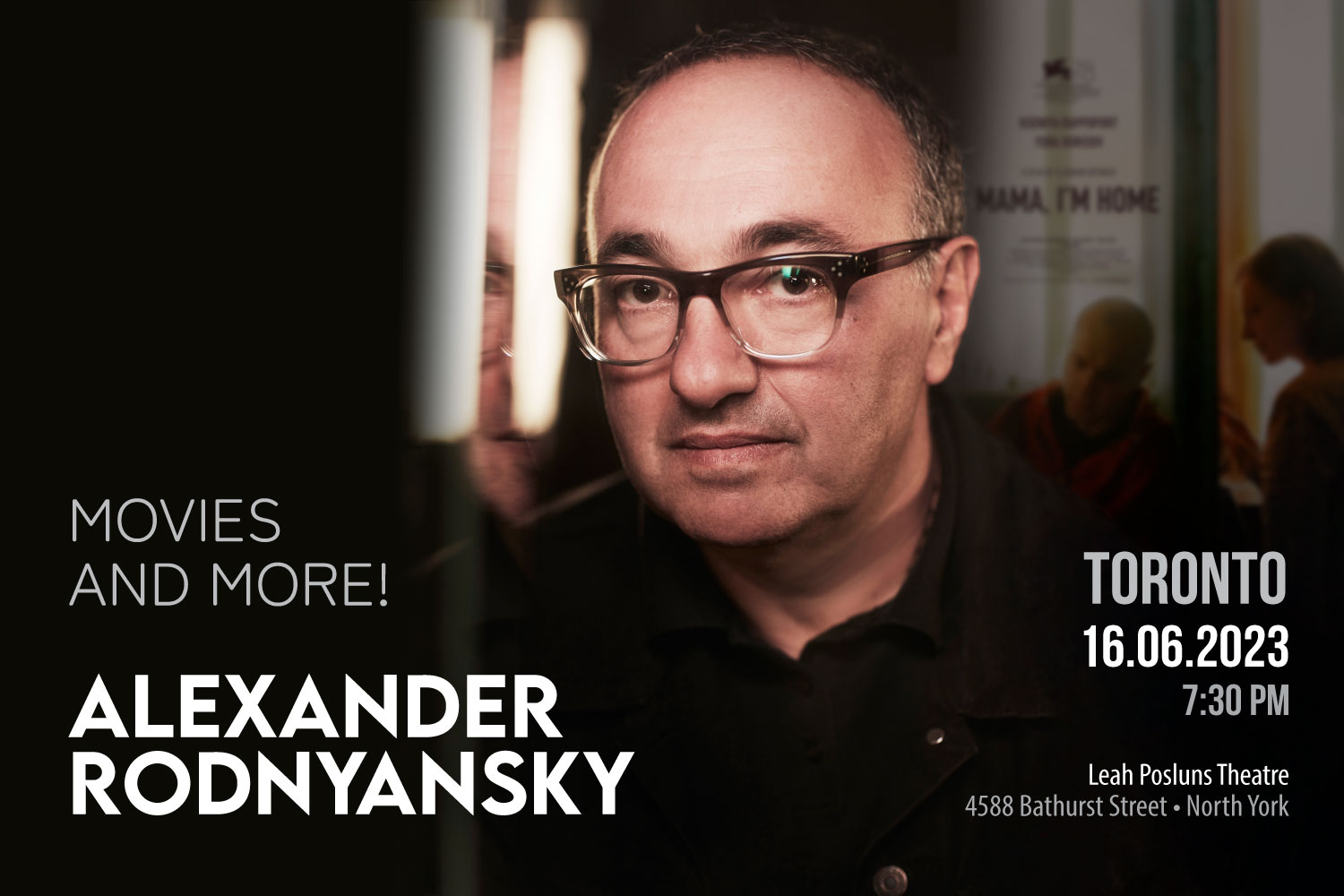 An Evening with Alexander Rodnyansky – “Movies and More!”