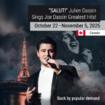 “SALUT!” JULIEN DASSIN SINGS JOE DASSIN Greatest Hits!